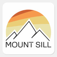 Mount Sill California Retro