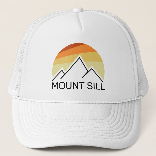 Mount Sill California Retro Trucker Hat (Front)