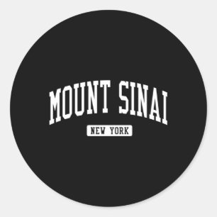 Mount Sinai New York Ny Athletic Sports Classic Round Sticker