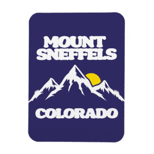 Mount Sneffels Colorado Magnet