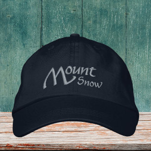 Mount Snow Vermont Embroidered Hat