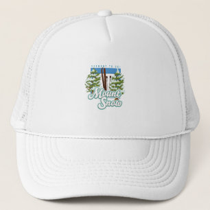 Mount Snow Vermont Ski logo. T-Shirt Trucker Hat