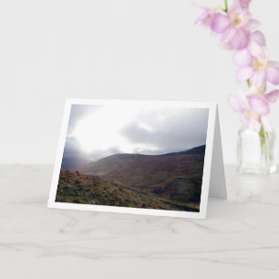 Mount Snowdon, Snowdonia National Park, Wales Card