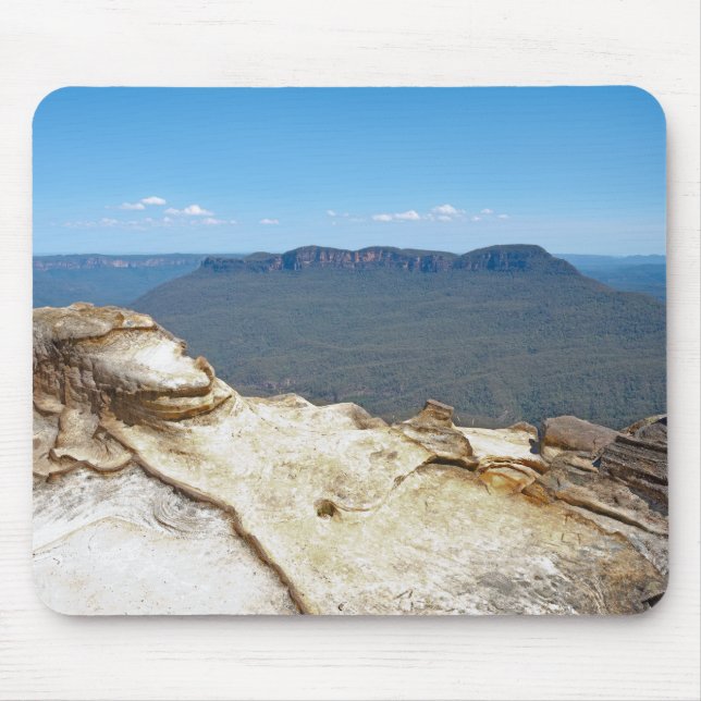 Mount Solitary and Jamison Valley Mouse Pad (Front)