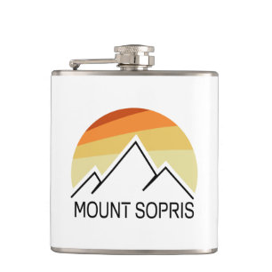 Mount Sopris Retro Hip Flask