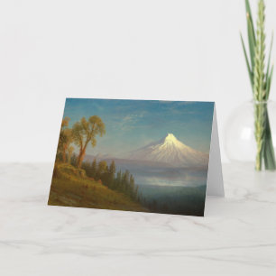 Mount St. Helens   Albert Bierstadt Card