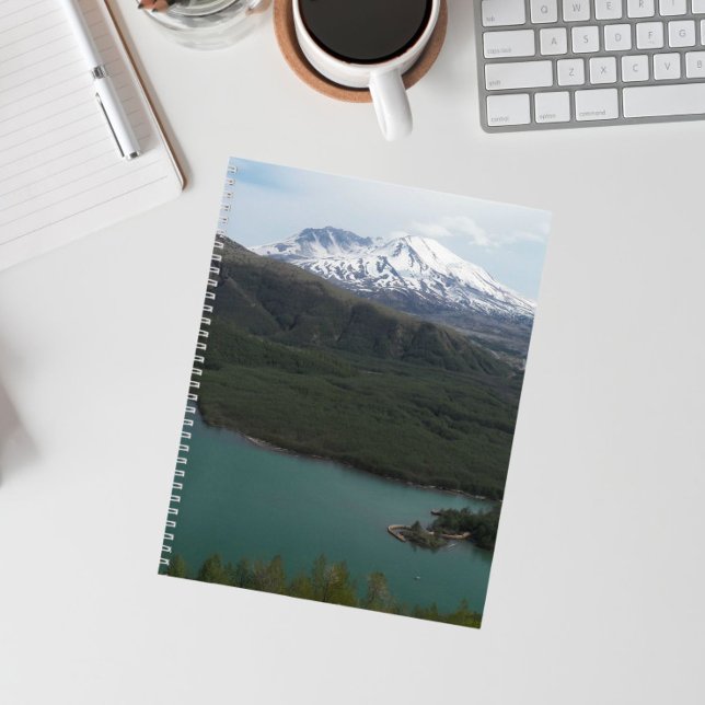 Mount St Helens and Coldwater Lake Landscape Notebook (In Situ)
