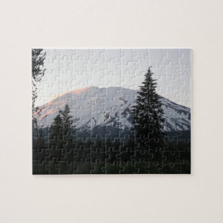 Mount St Helens at Sunset Puzzle