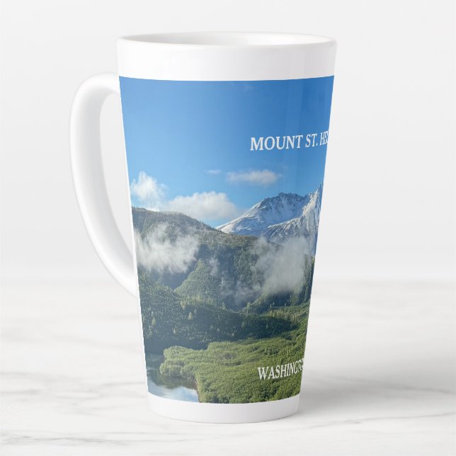 Mount St. Helens Coffee Mug (Left Angle)