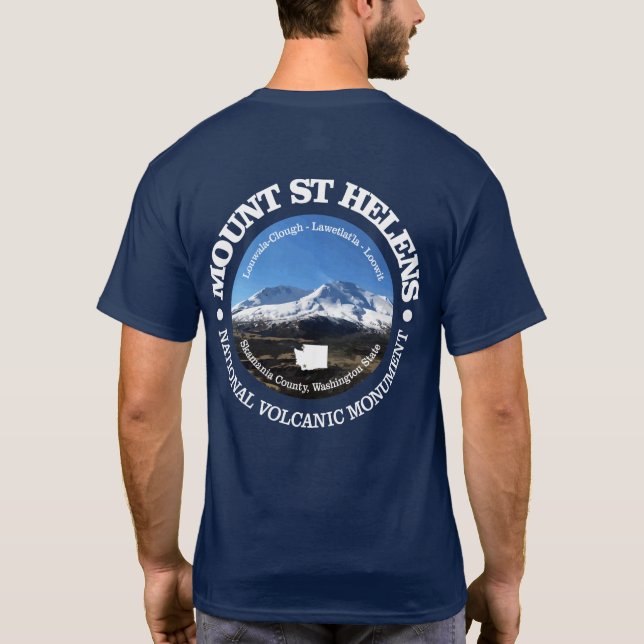 Mount St Helens T-Shirt (Back)