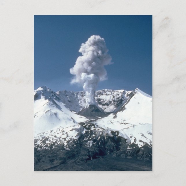 Mount St. Helens, Volcano Postcard (Front)