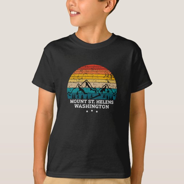 MOUNT ST. HELENS WASHINGTON T-Shirt (Front)