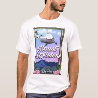 Mount St. Helens Washington Travel poster