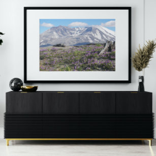 Mount St Helens Wildflowers Photo Print