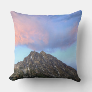 Mount Stuart, at sunset Cushion