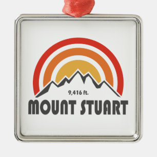 Mount Stuart Metal Ornament