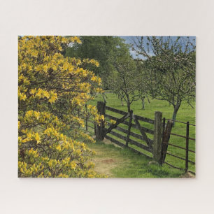 Mount Stuart Orchard & Gate Isle of Bute, Scotland Jigsaw Puzzle