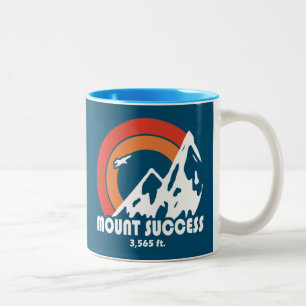 Mount Success New Hampshire Sun Eagle Two-Tone Coffee Mug