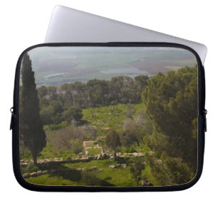 Mount Tabor, site of biblical transfiguration Laptop Sleeve