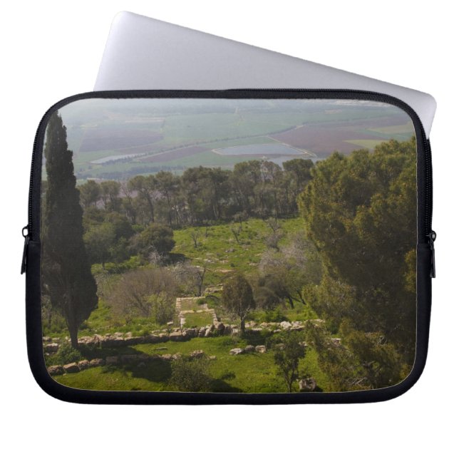 Mount Tabor, site of biblical transfiguration Laptop Sleeve (Front)