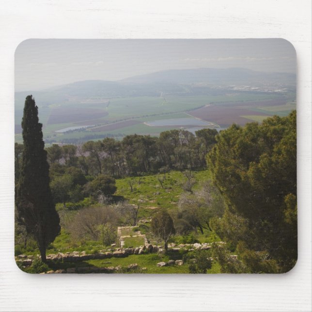 Mount Tabor, site of biblical transfiguration Mouse Pad (Front)