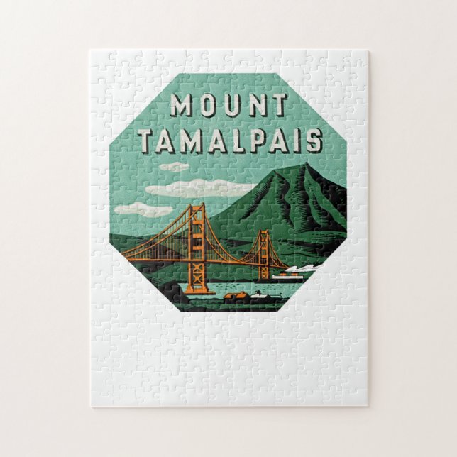 Mount Tamalpais Jigsaw Puzzle (Vertical)