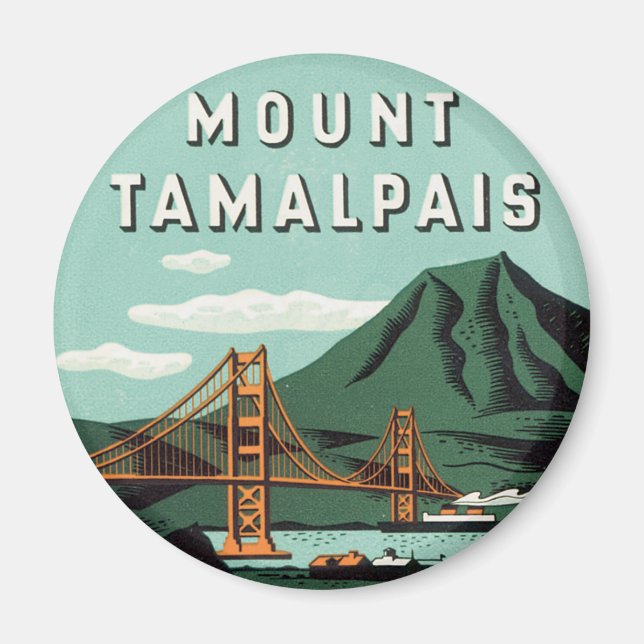 Mount Tamalpais Magnet (Front)