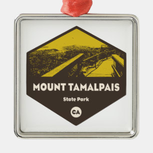 Mount Tamalpais State Park California Metal Ornament