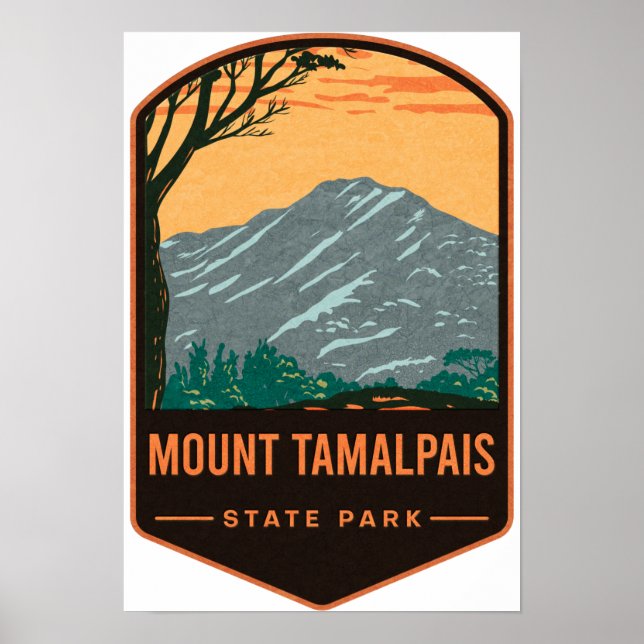 Mount Tamalpais State Park Poster (Front)