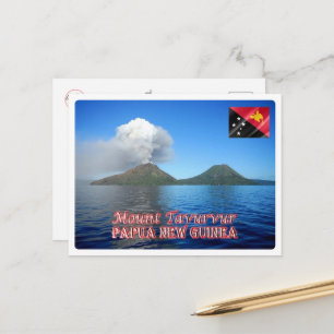 Mount Tavurvu - Papua New Guinea - Postcard