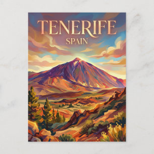 Mount Teide Spain Postcard