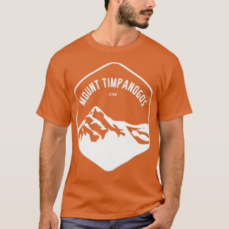 Mount Timpanogos Utah Mountaineer T-Shirt