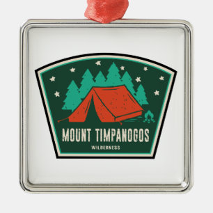 Mount Timpanogos Wilderness Utah Camping Metal Ornament