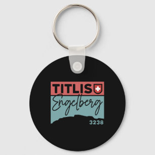 Mount Titlis Engelberg Switzerland Hike Hiking Ski Key Ring