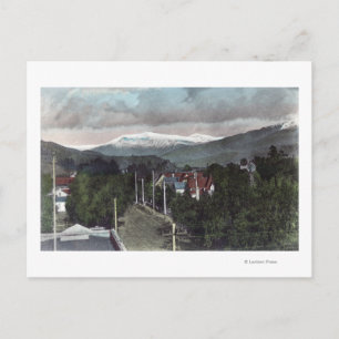 Mount Topo View from CitySanta Paula, CA Holiday Postcard