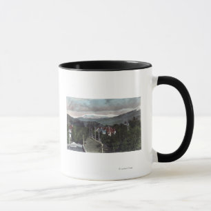 Mount Topo View from CitySanta Paula, CA Mug