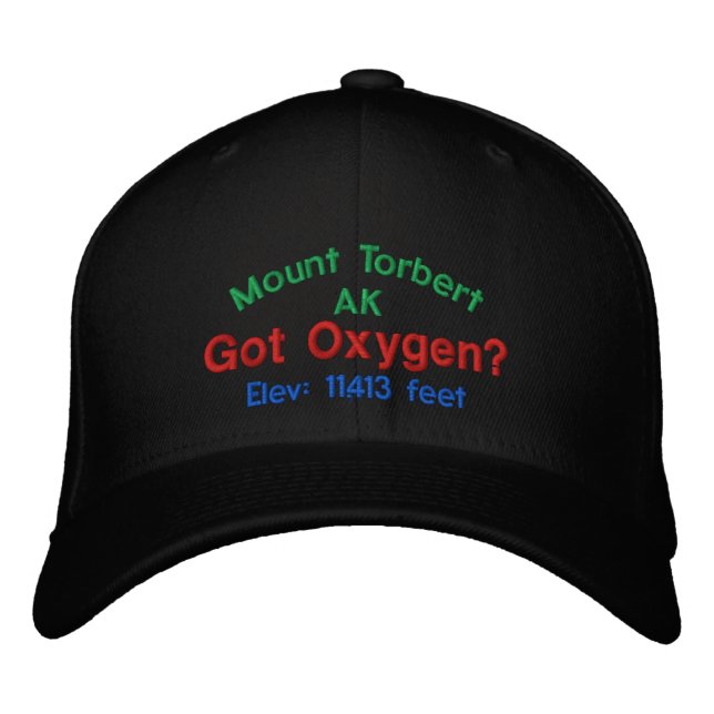 Mount Torbert Alaska Elevation Cap (Front)