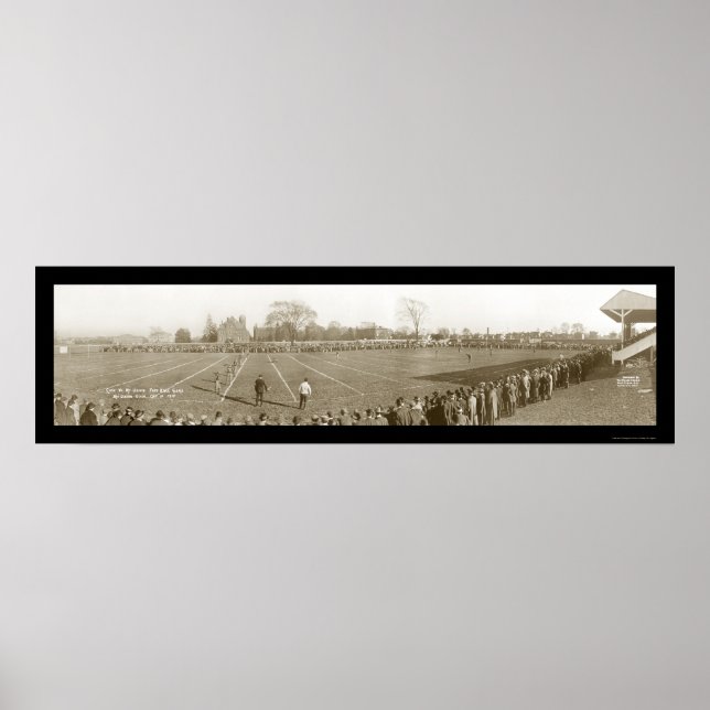 Mount Union Football Photo 1914 Poster (Front)