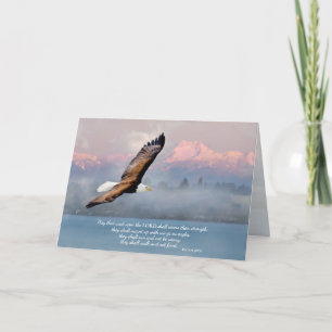 Mount Up Like Eagles Blank All Occasion Holiday Card