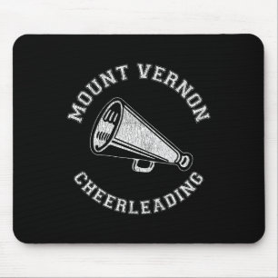 Mount Vernon Cheer Distressed Retro 90's Cheerlead Mouse Pad