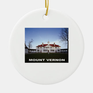 mount vernon gw ceramic ornament