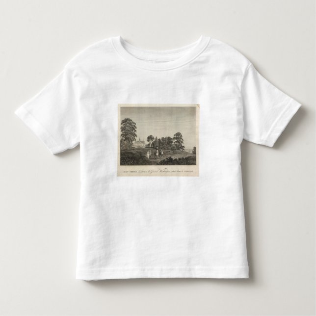 Mount Vernon, home of General Washington Toddler T-Shirt (Front)