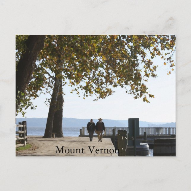 Mount Vernon Postcard (Front)