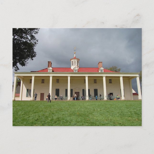 Mount Vernon Postcard (Front)