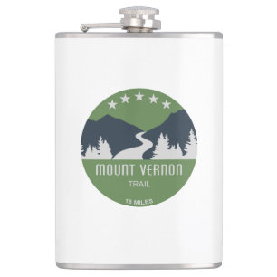 Mount Vernon Trail Hip Flask