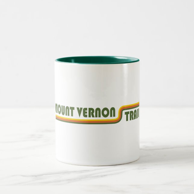 Mount Vernon Trail Two-Tone Coffee Mug (Center)