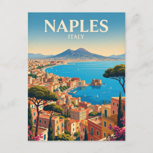 Mount Vesuvius Italy Postcard