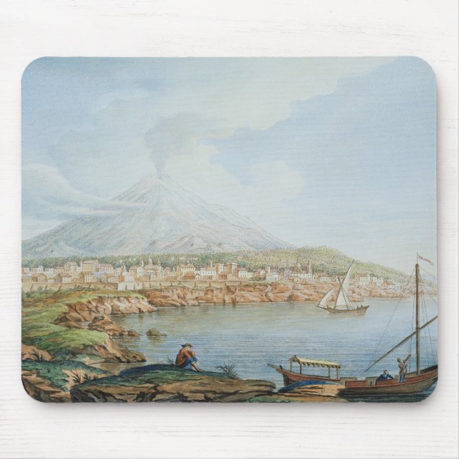 Mount Vesuvius, plate 36 from 'Campi Phlegraei: Ob Mouse Pad (Front)