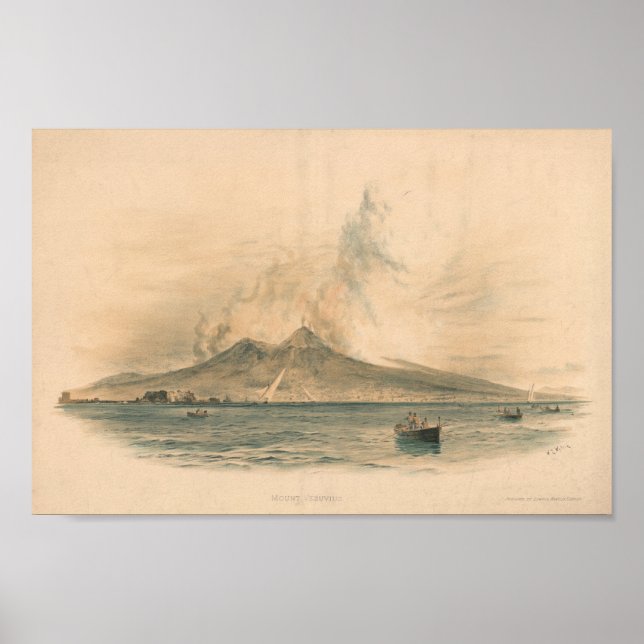 Mount Vesuvius Poster (Front)