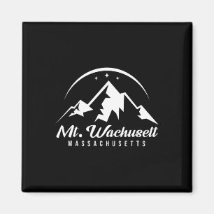 Mount Wachusett Machusetts Ski Resort Skiing Snowb Magnet